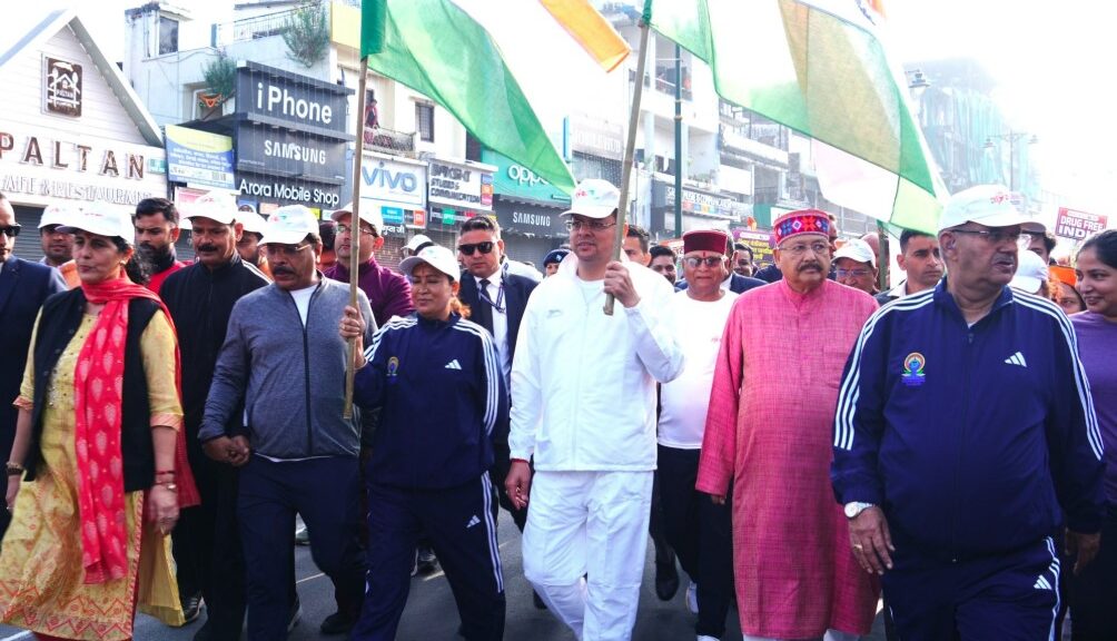 सीएम धामी ने ‘लौह पुरुष’ सरदार वल्लभभाई पटेल की जयंती पर आयोजित पदयात्रा में लिया भाग