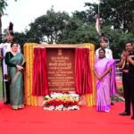 राष्ट्रपति द्रौपदी मुर्मू ने फुट ओवर ब्रिज और घुड़सवारी क्षेत्र का किया लोकार्पण